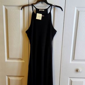 NWT Olivia Rae, Black Textured Knit, Size Large